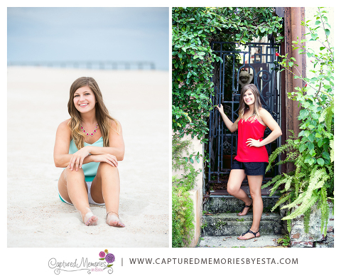 Kayla Sweet 16 St Augustine Captured Memories by Esta Senior Photographer blog 5