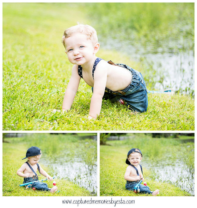 Gavins 1st Birthday Child Children Pictures Captured Memories by Esta Photographer Lake City Fl_0001