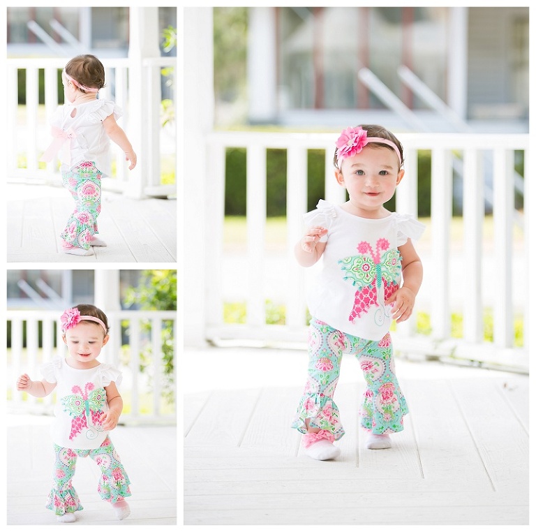Addilyn Child 1st Birthday Cake Smash session Captured Memories by Esta Photographer Lake City Fl Studio Pictures_0007