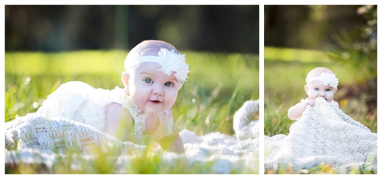 Baby Harper 6 month picture session Captured Memories by Esta Photographer Lake City Fl infant pics (3)