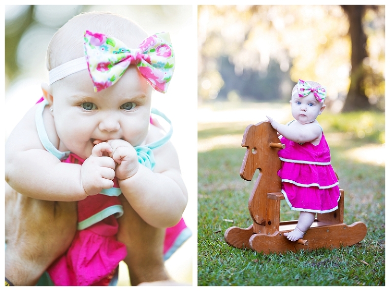Baby Harper 6 month picture session Captured Memories by Esta Photographer Lake City Fl infant pics (5)