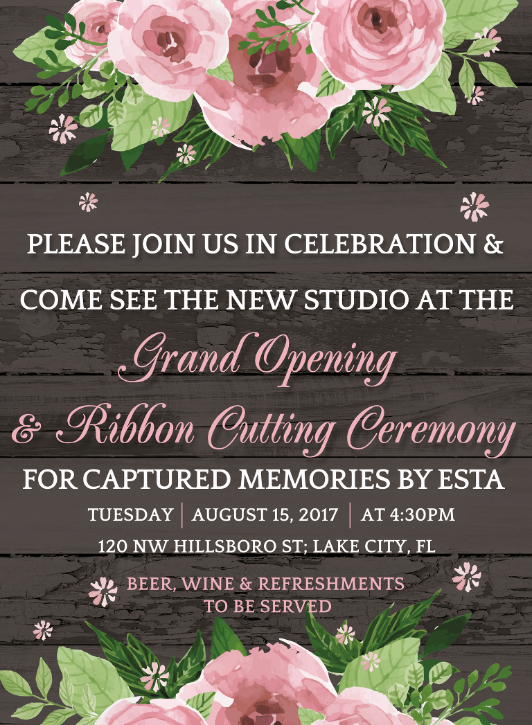 Ribbon Cutting Invitation