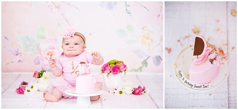 teagans half birthday cake smash Childrens pics Photographer Session Lake City Fl White Springs Portrait Live Oak Fl Gainesville Captured Memories by Esta_0019